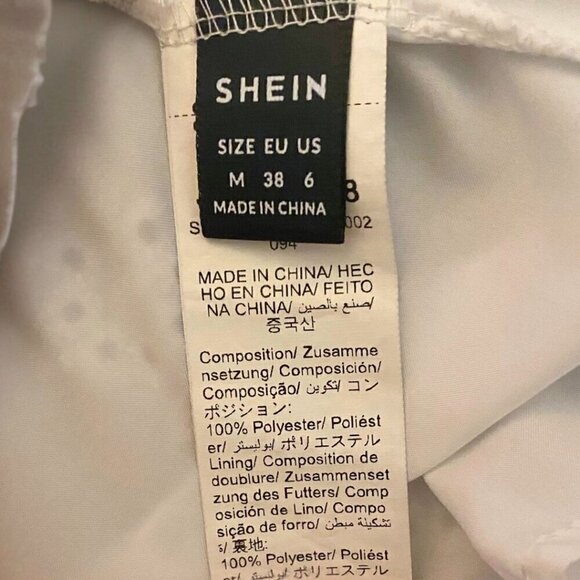 Dreamy & Feminine: Shein White Eyelet Lace Mini Dress - Size M 🤍 - Picture 8 of 8